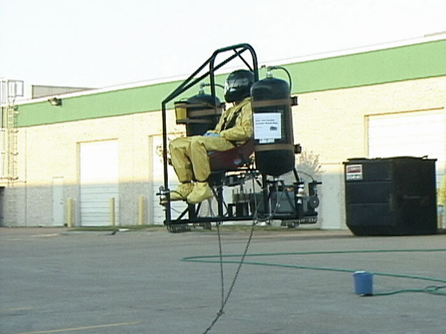 Systems test apparatus in flight